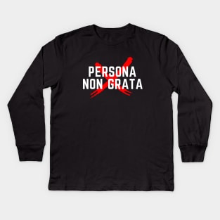 Persona Non Grata Kids Long Sleeve T-Shirt